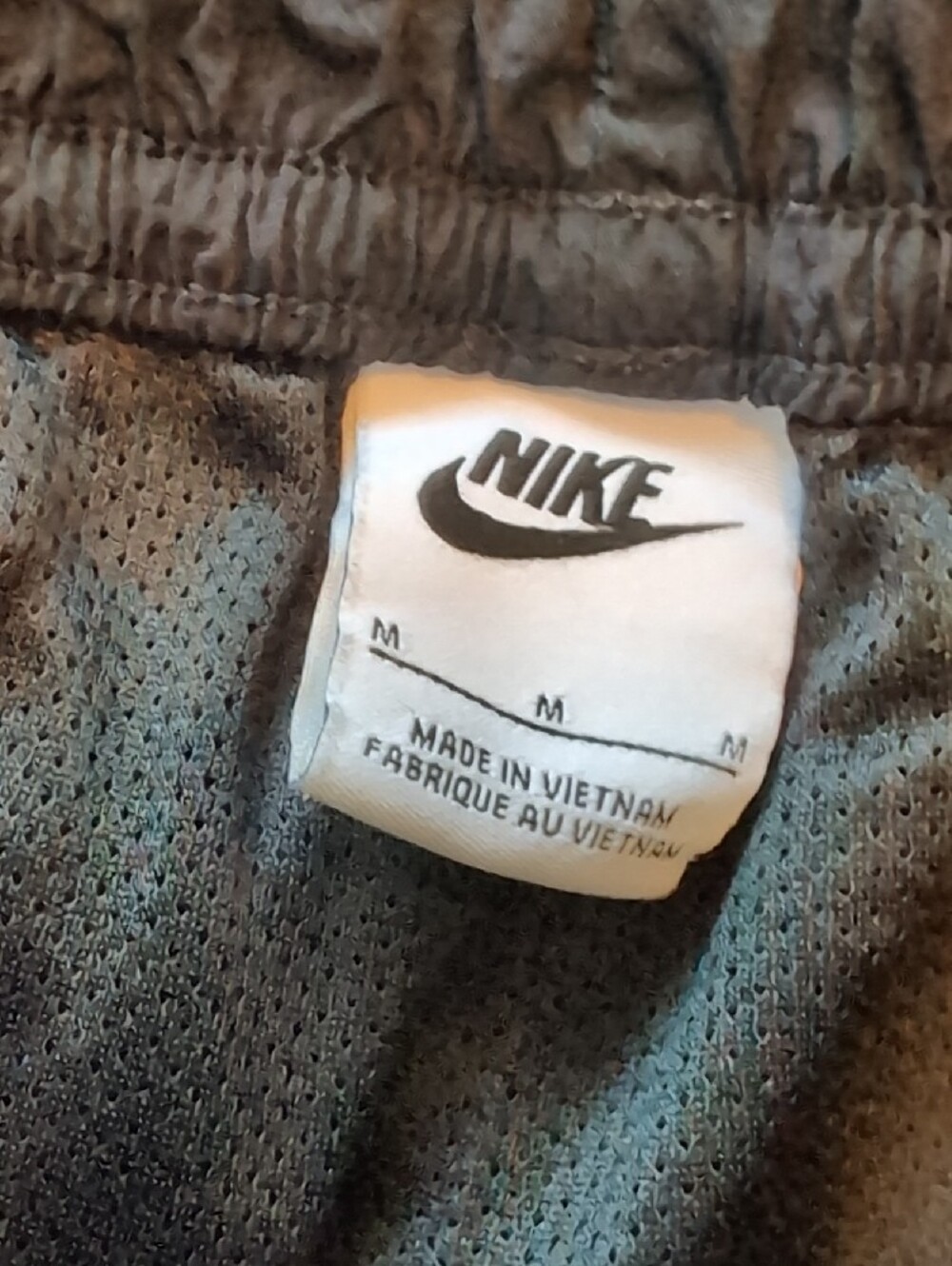 Nike Black Men's Athletic Shorts with Teal Swoosh - Picture 7 of 9
